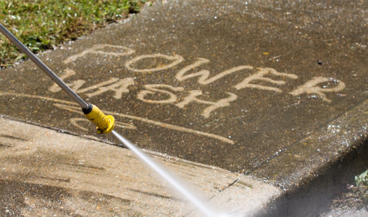YHWH Power Washing logo
