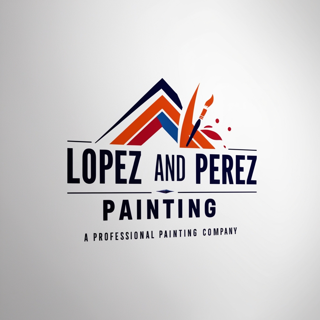 Lopez and Perez Painting logo