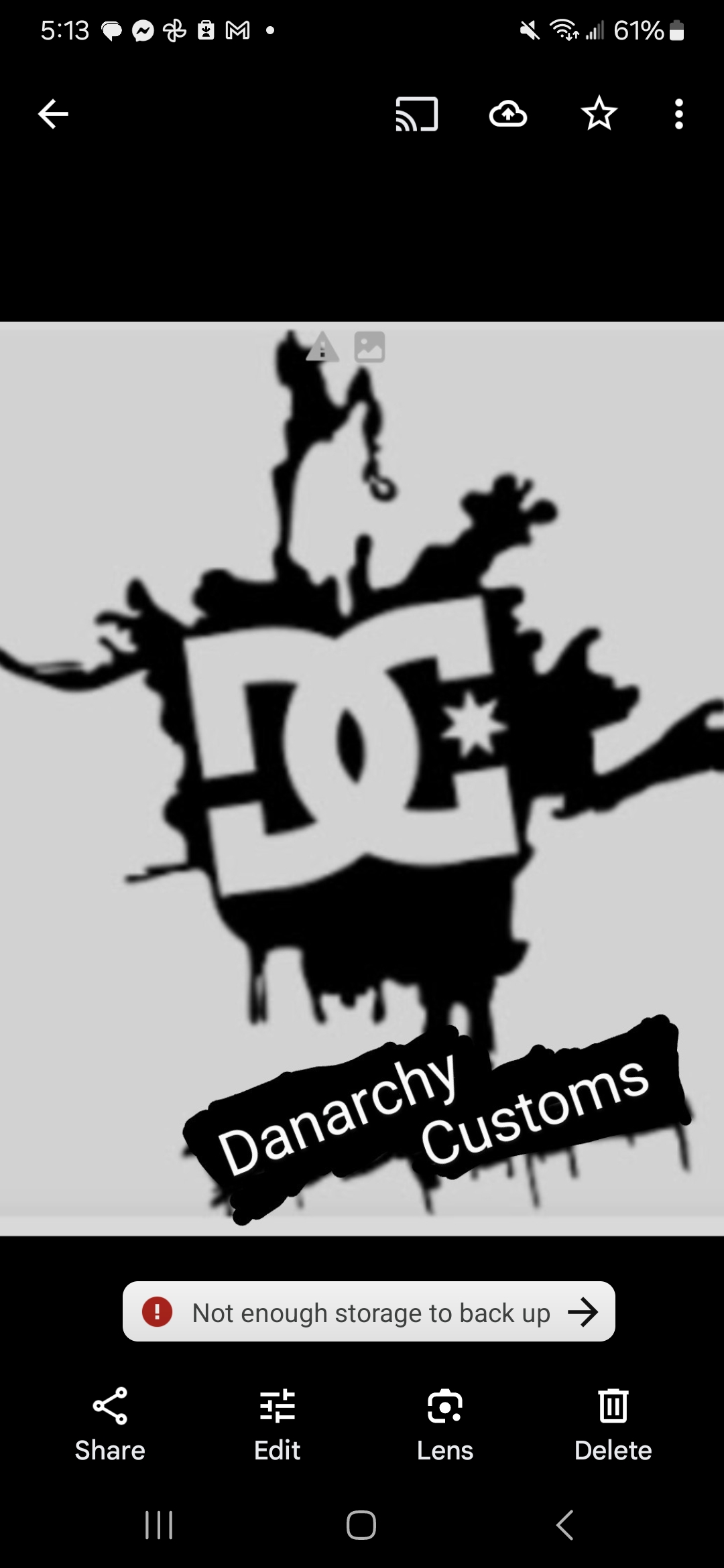 Danarchy customs construction&remodeling logo