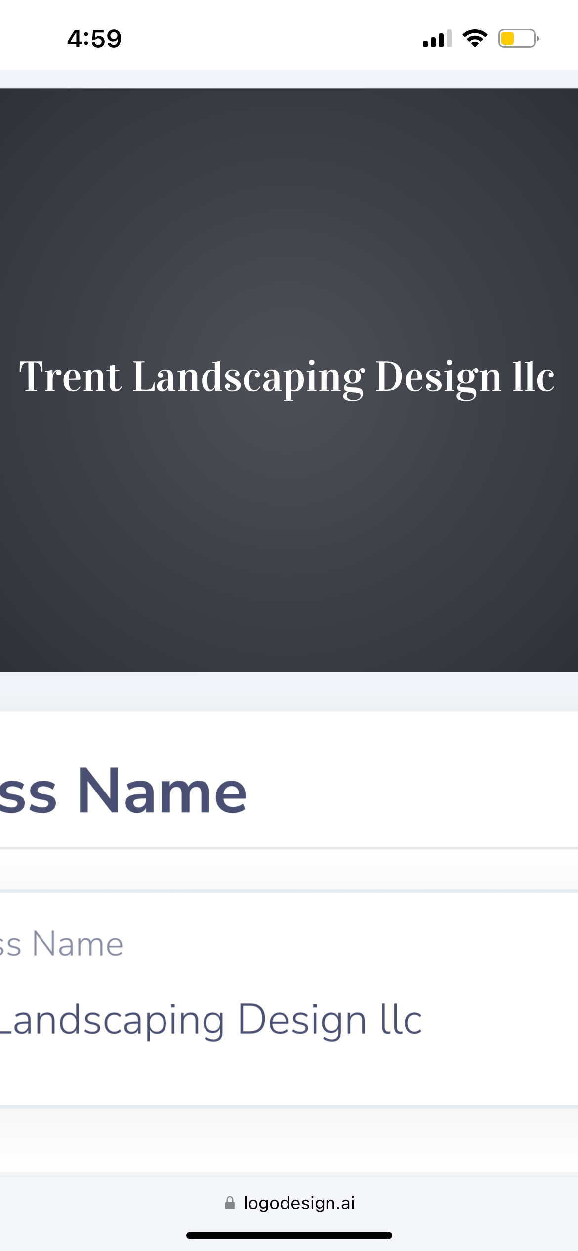 Trent Landscaping Design llc logo