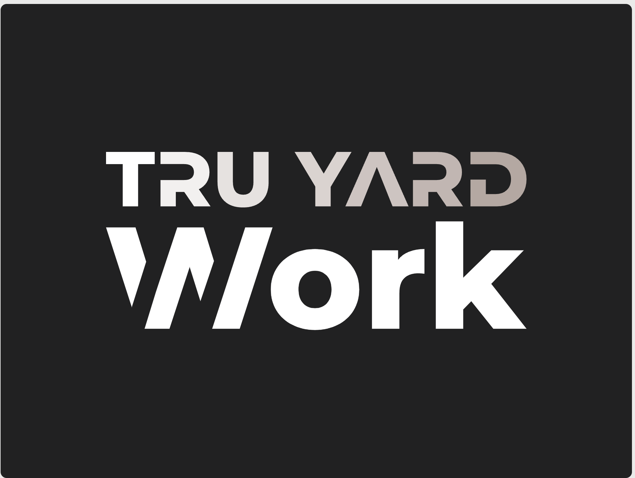 TRU Yard Work logo