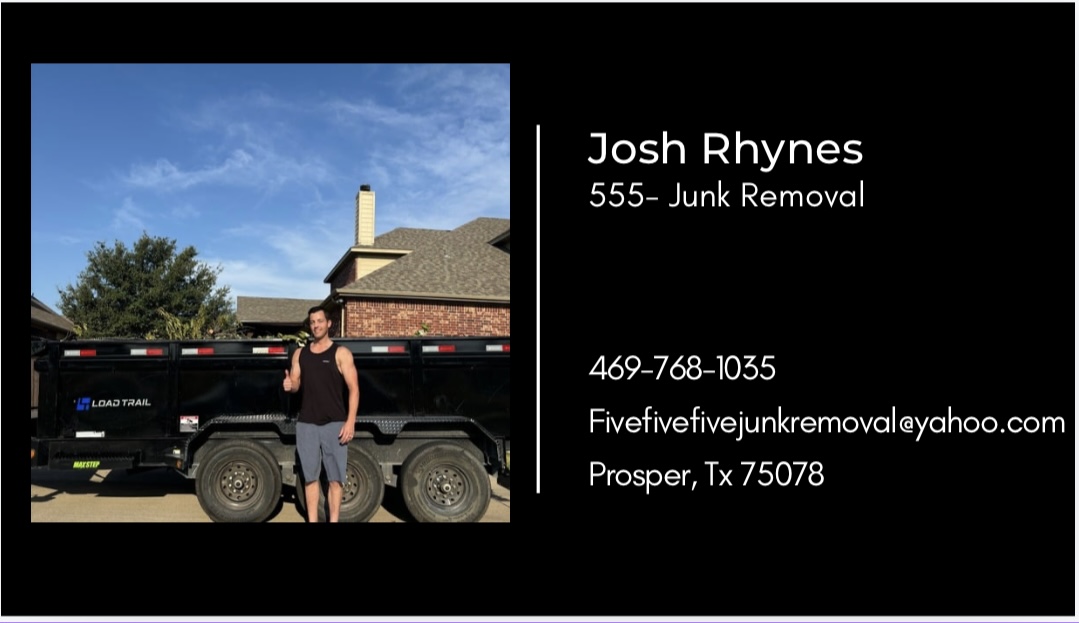 555-Junk Removal logo