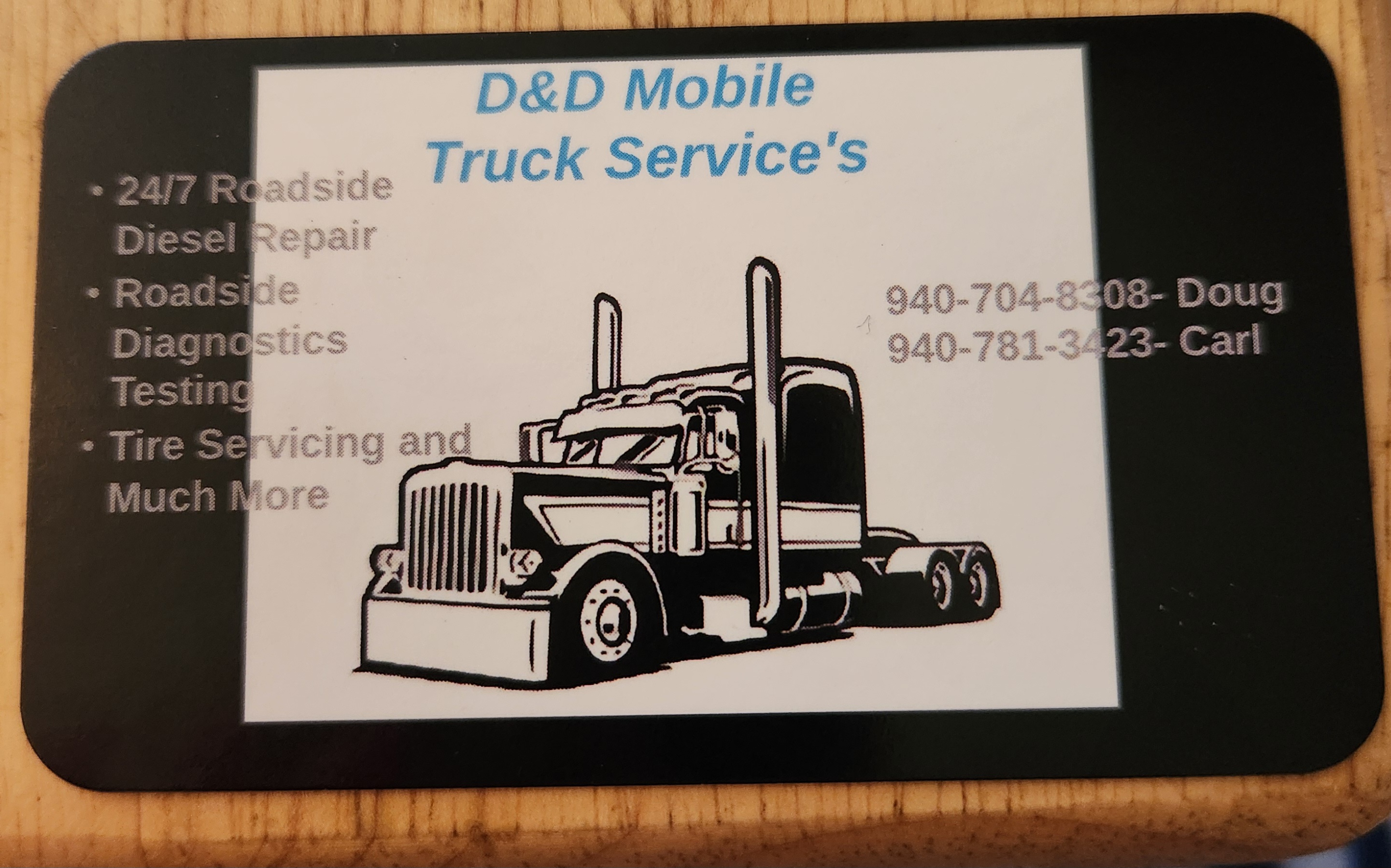 D&D Mobile Truck Service's logo