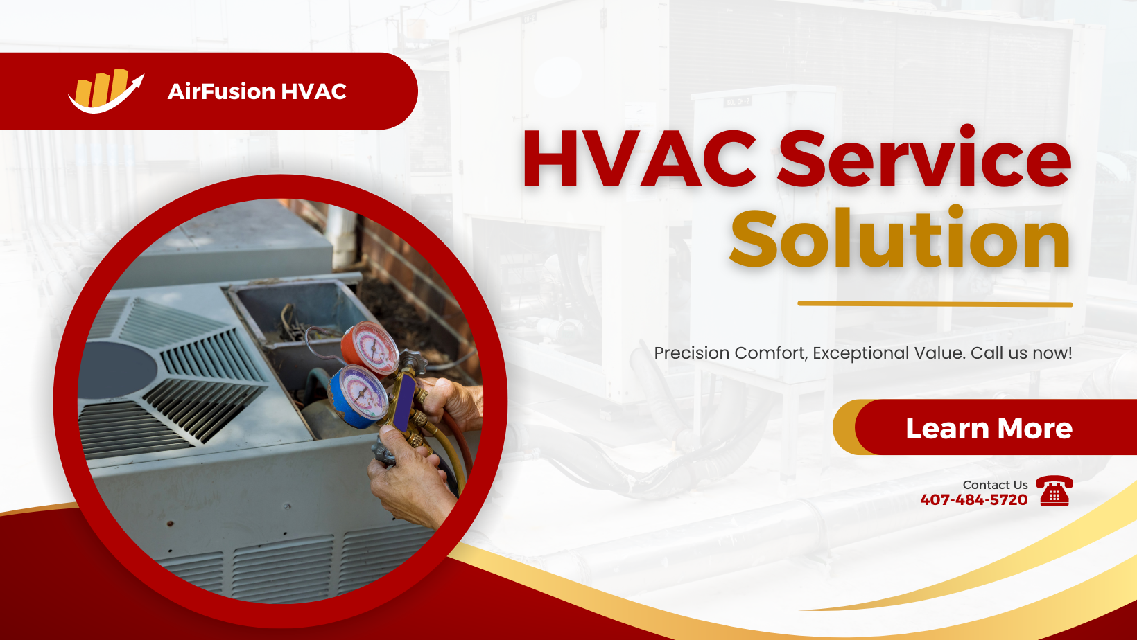 AirFusion HVAC logo