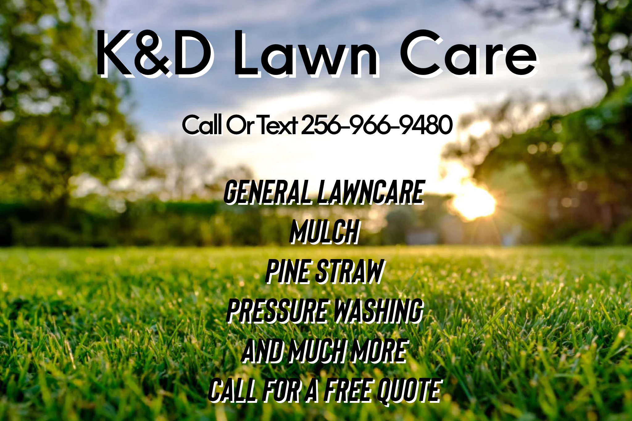 Avatar for K&D lawncare