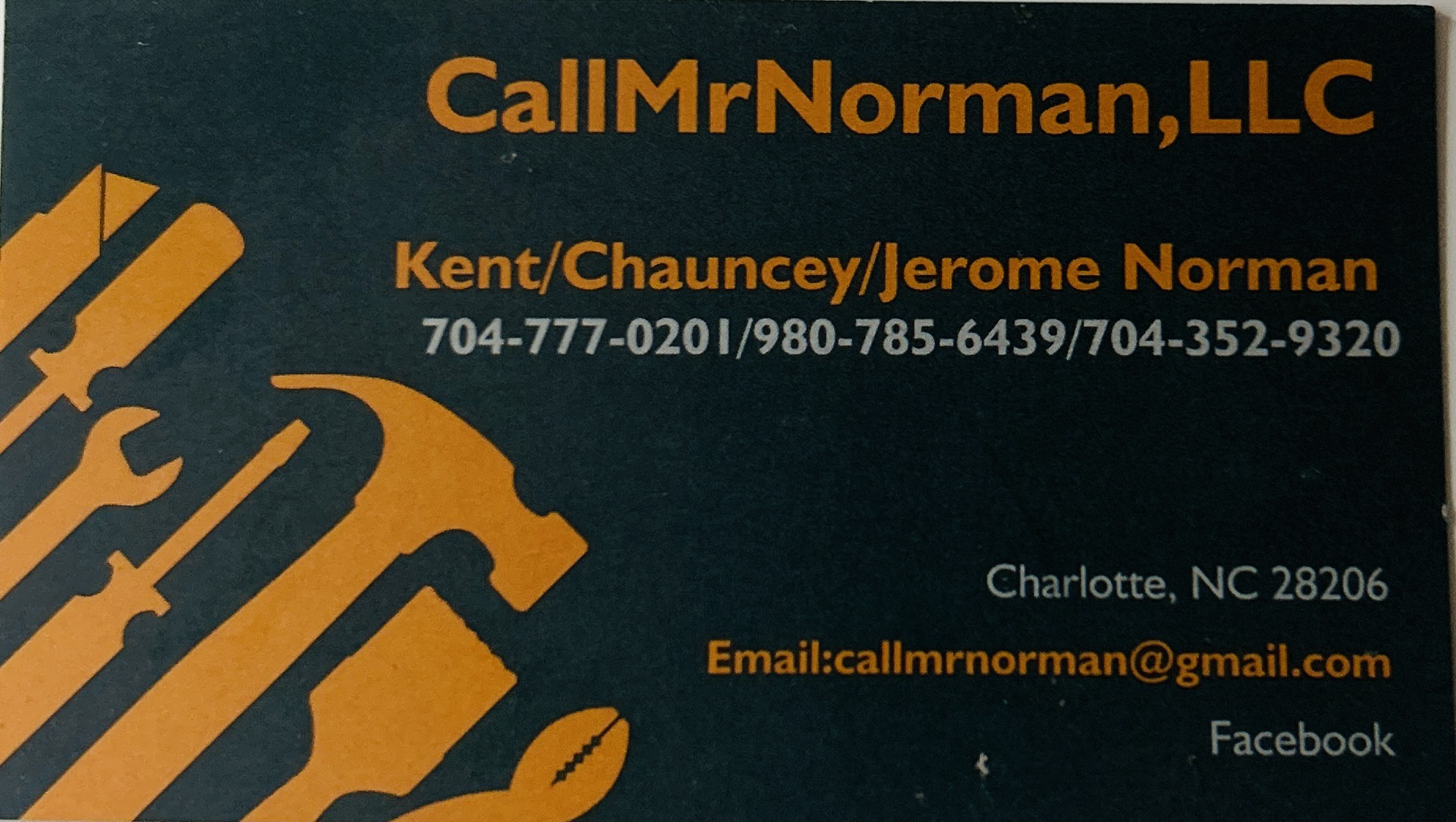 CallMrNorman logo