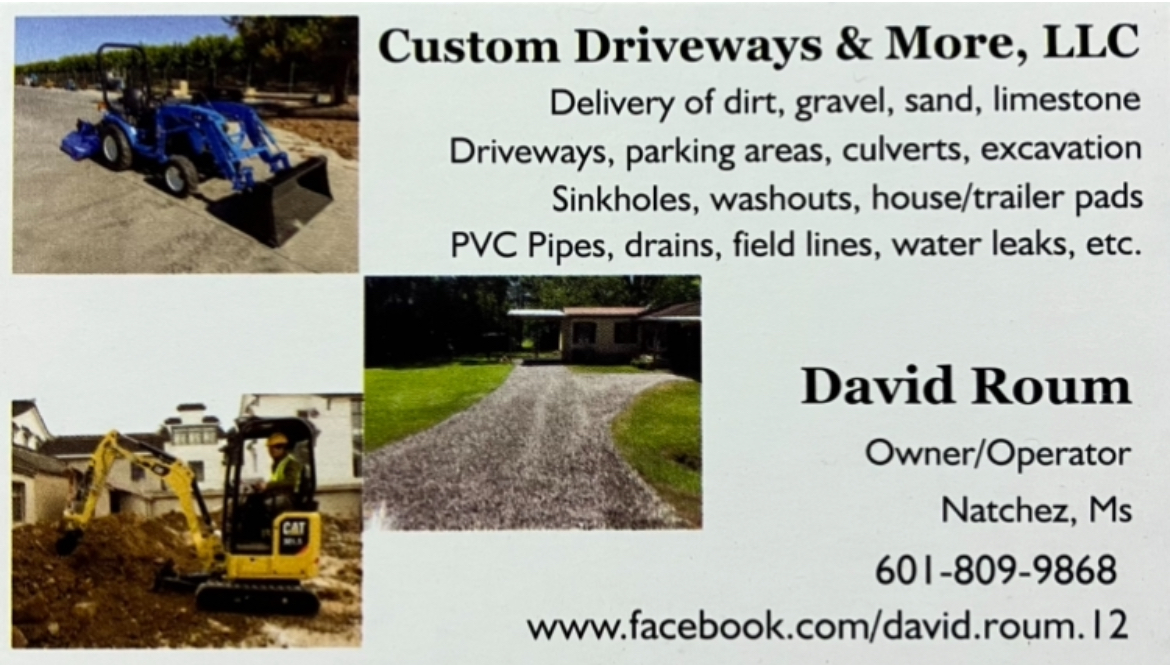 Custom Driveways & More,LLC logo