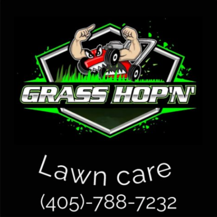 Grass hop'n LawnCare logo