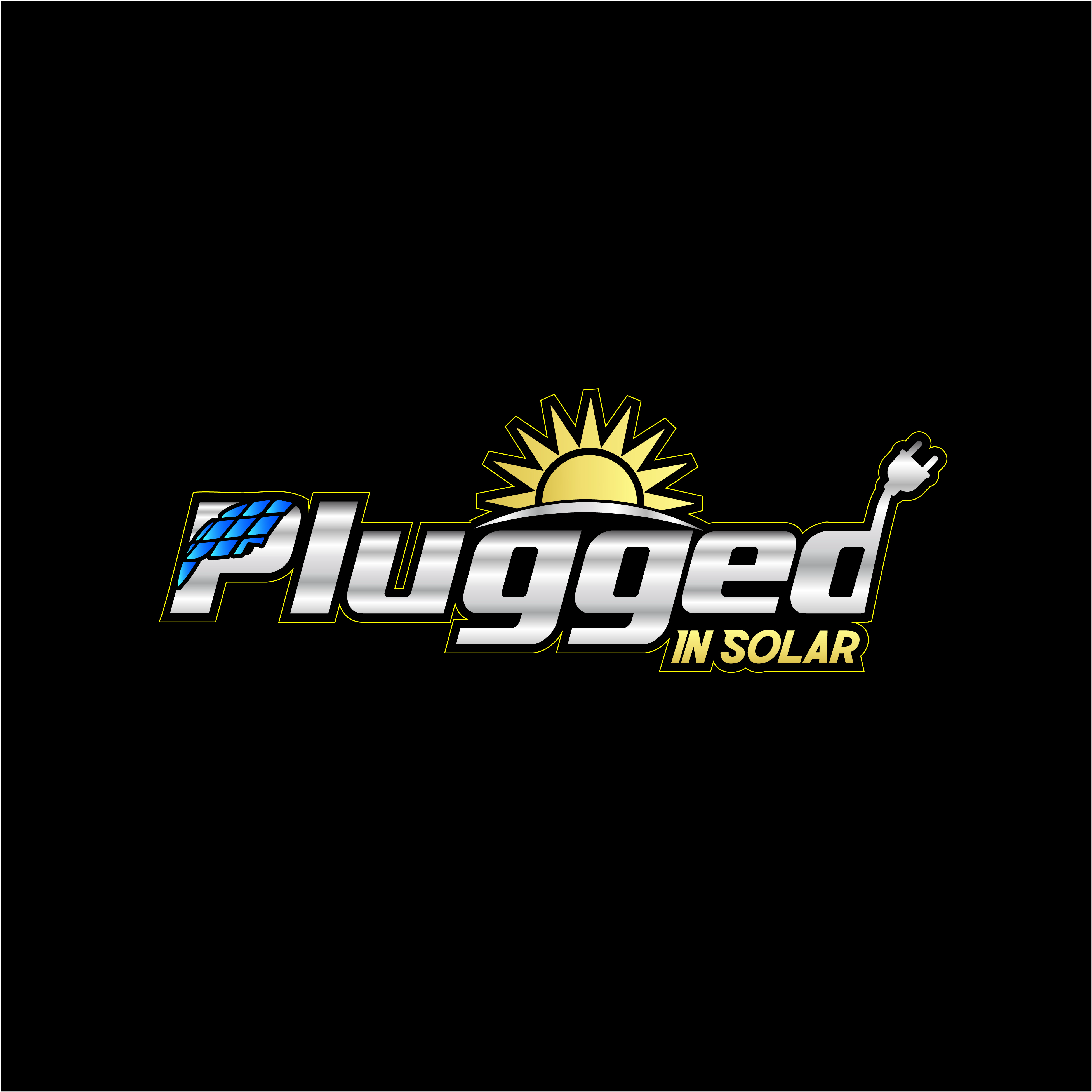 Logo for Plugged In Solar