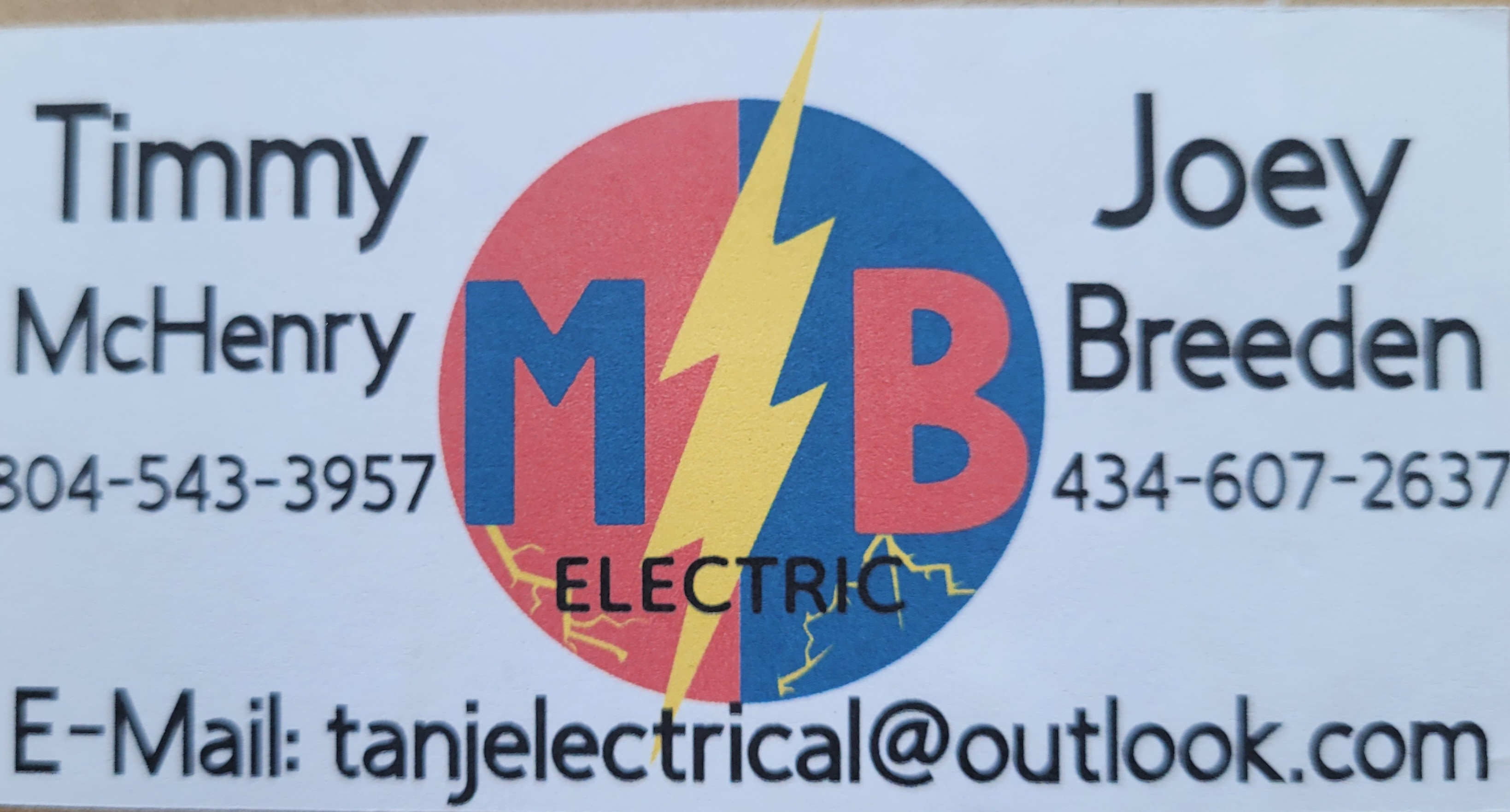 M B eletrical logo