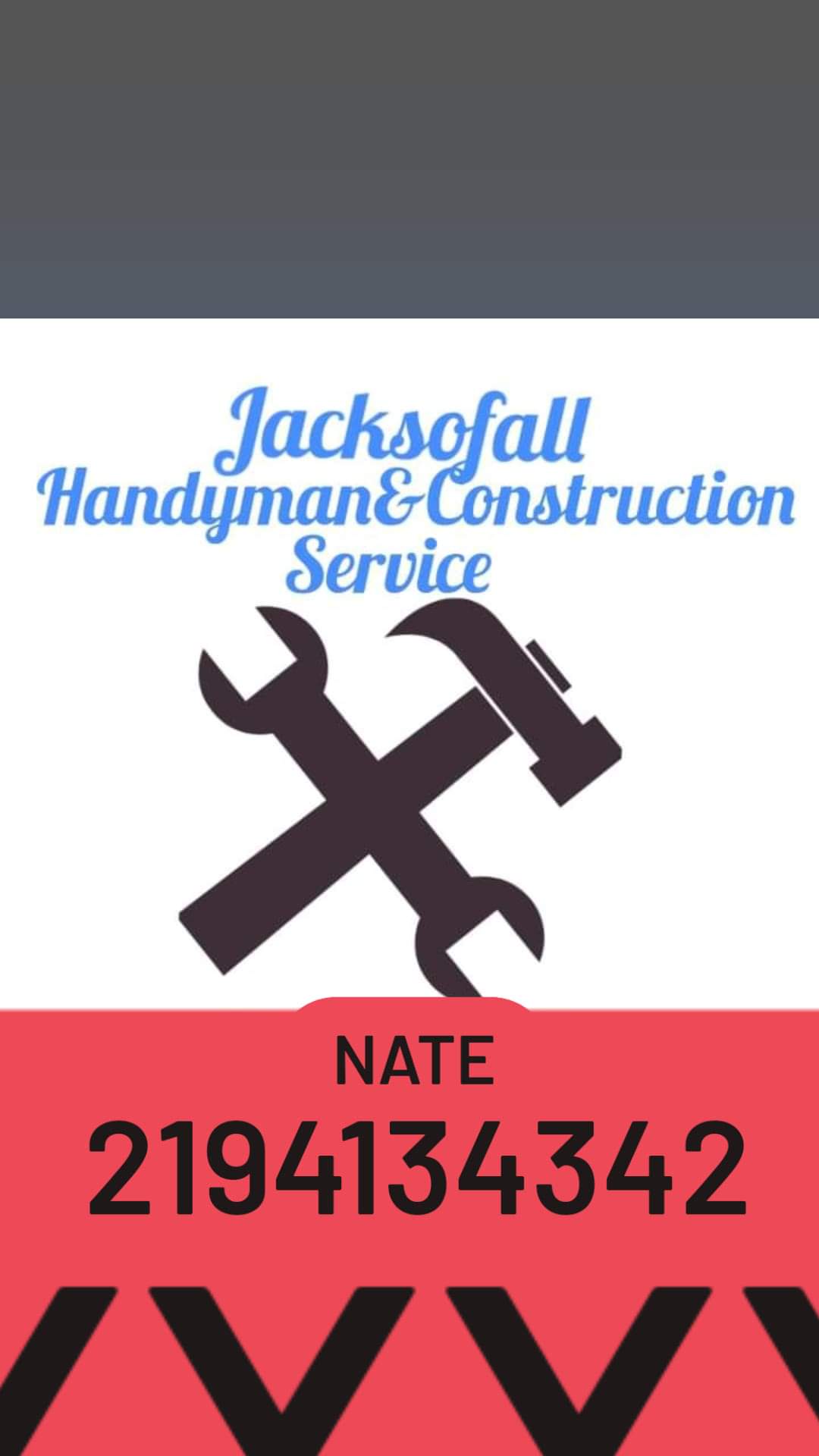 Jacks of all handyman service logo