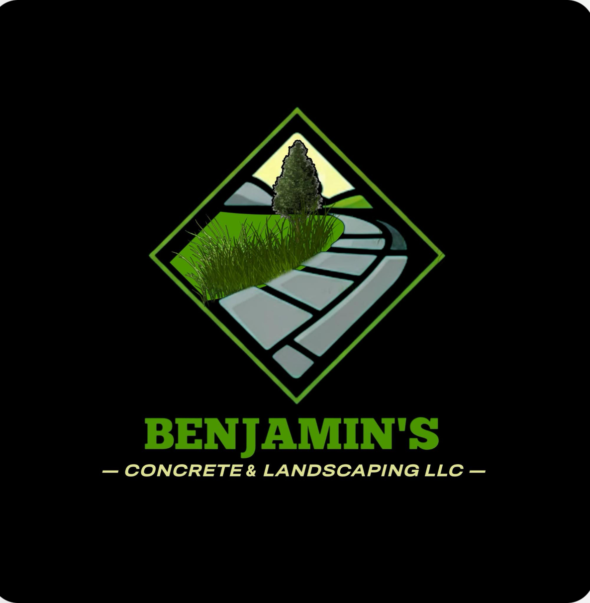 Benjamin's Concrete & Landscaping logo