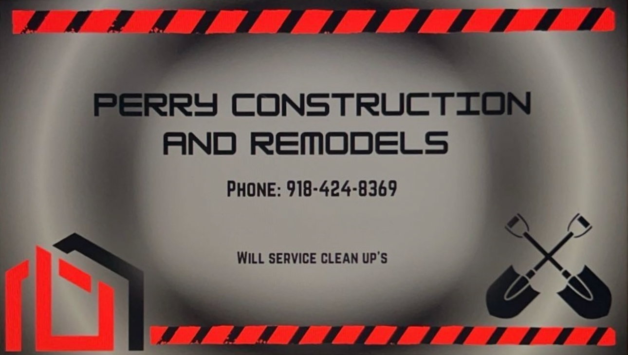 Perry construction and remodles logo