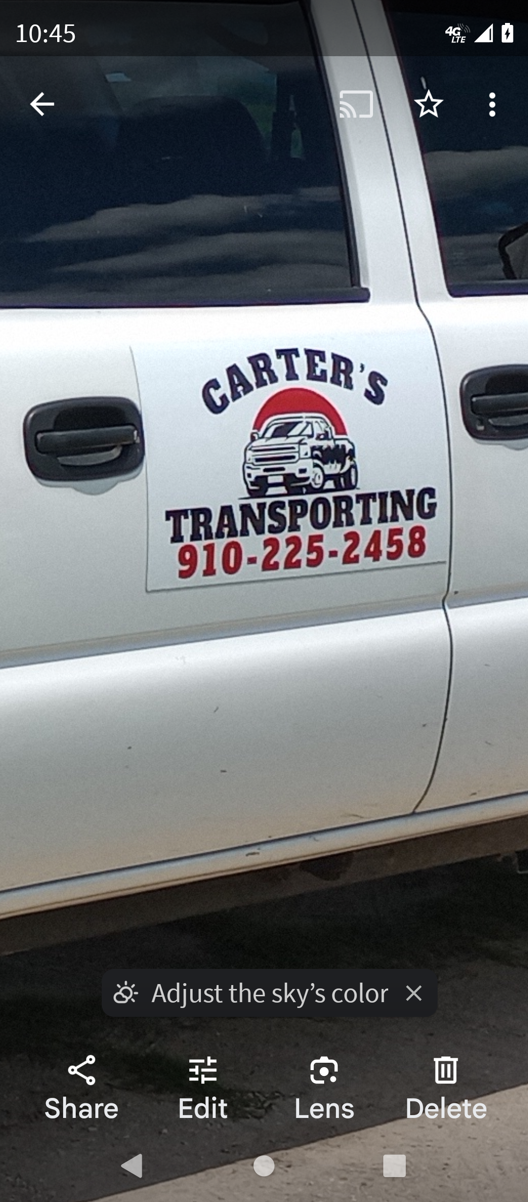 Carter's Transporting logo