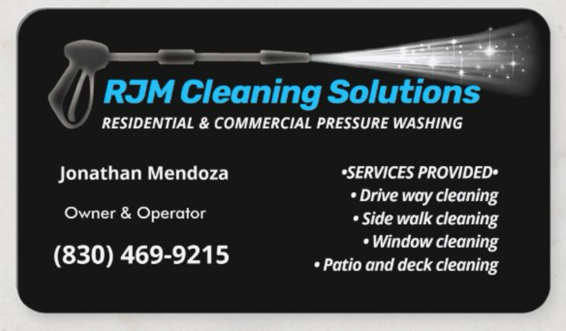 RJM Cleaning Solutions logo