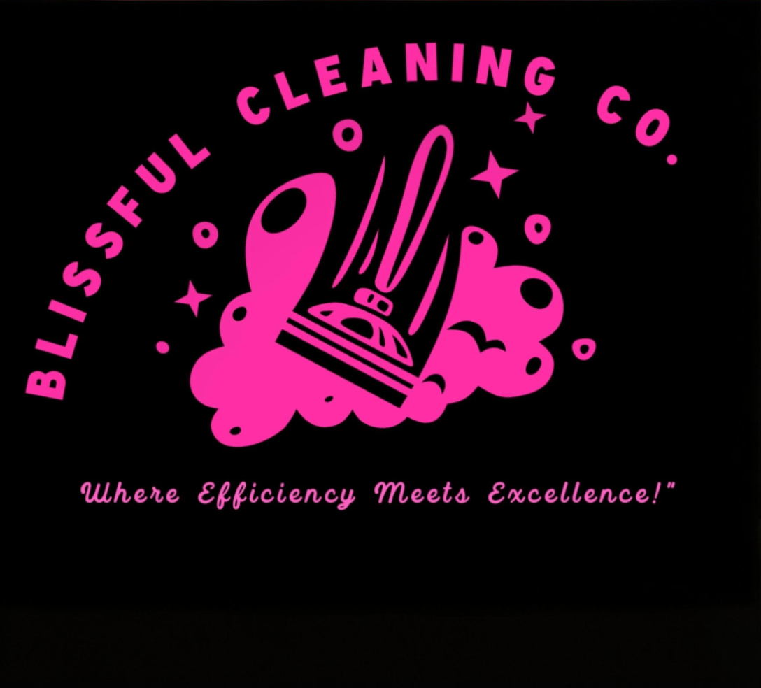 Blissful Cleaning Co. logo