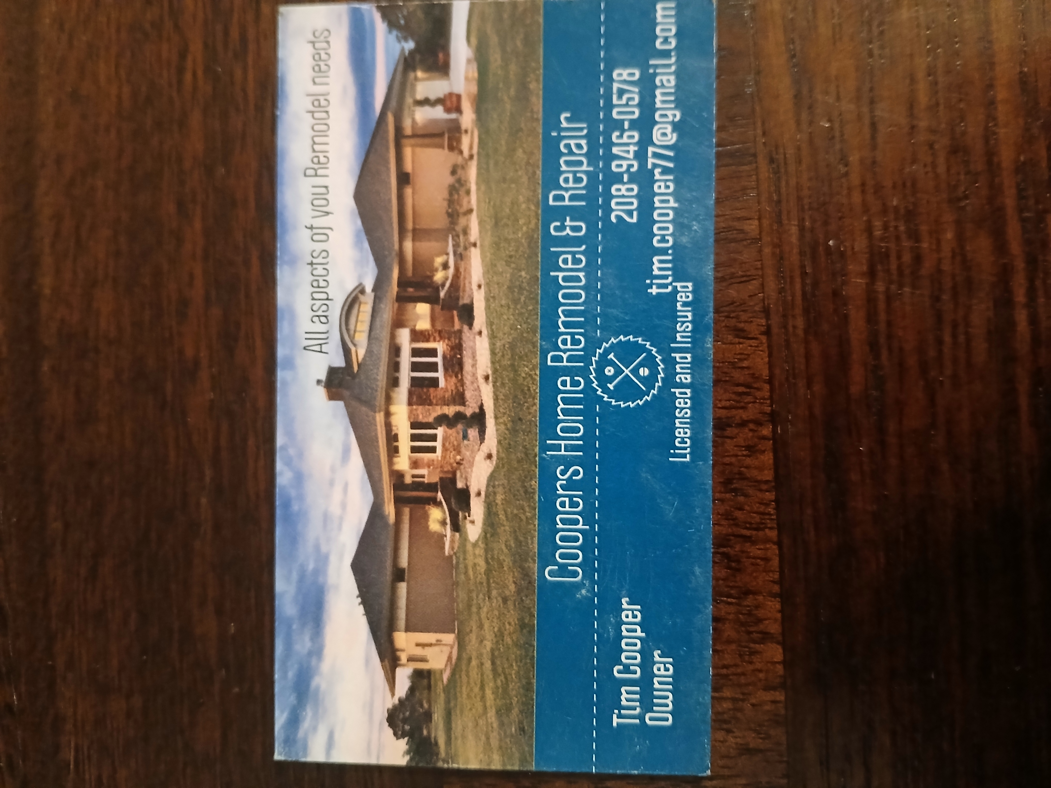 Cooper home remodel/ repair logo