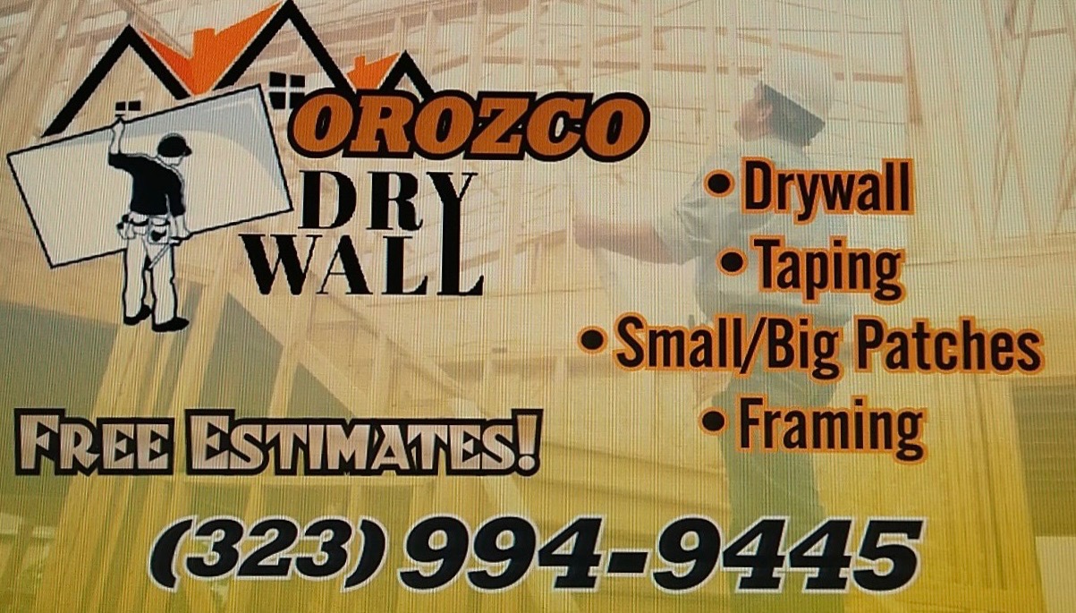 Orozco drywall logo