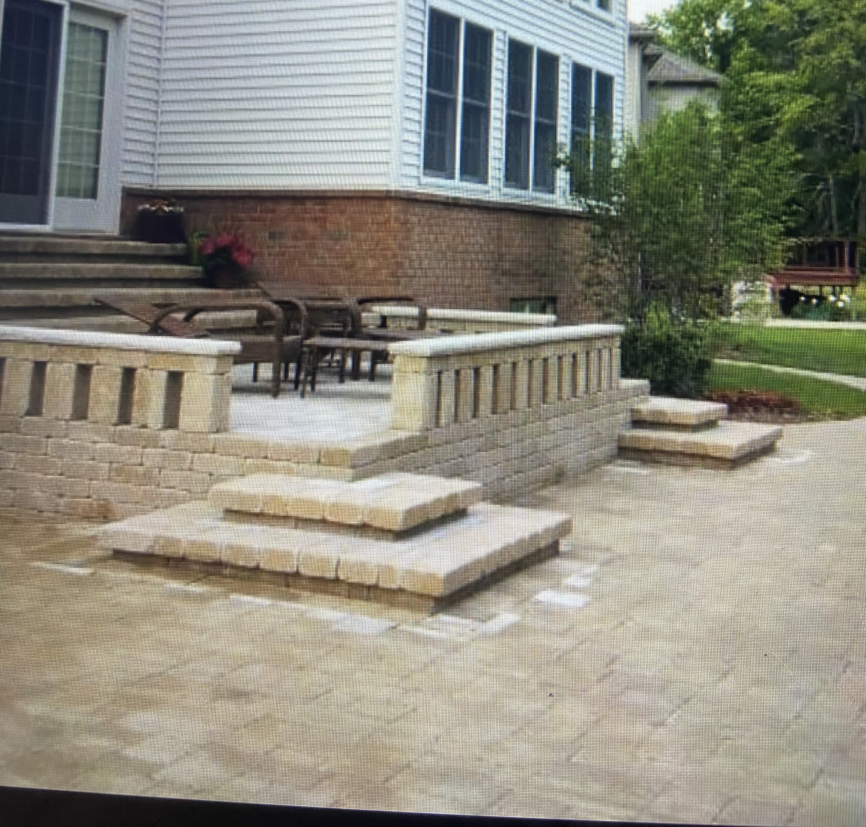 Custom pavers logo