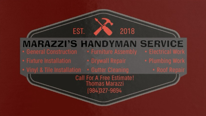 Logo for MARAZZI’S HANDYMAN SERVICE