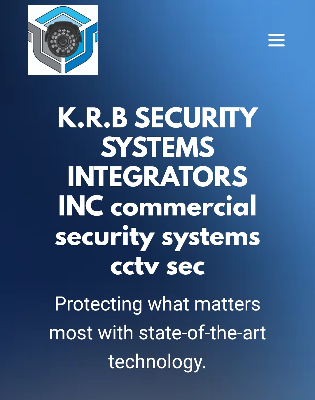 K.R.B SECURITY SYSTEMS INTEGRATORS INC logo