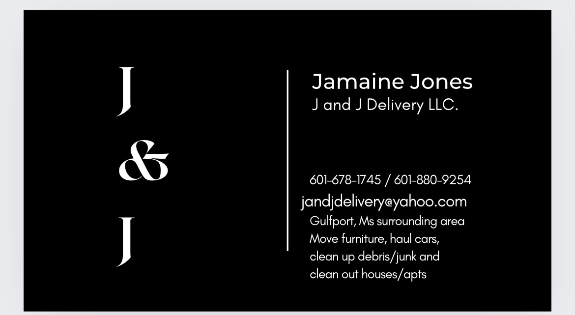 J and J Delivery LLC logo