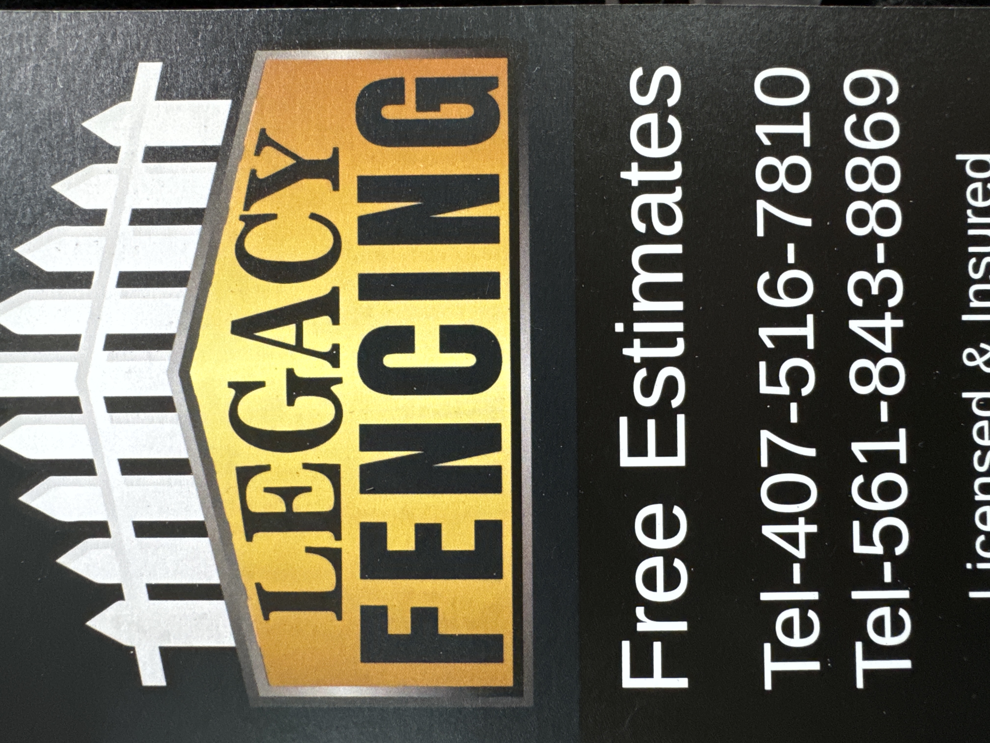 Legacy Fencing corp logo