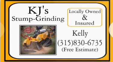 KJs stump grinding logo