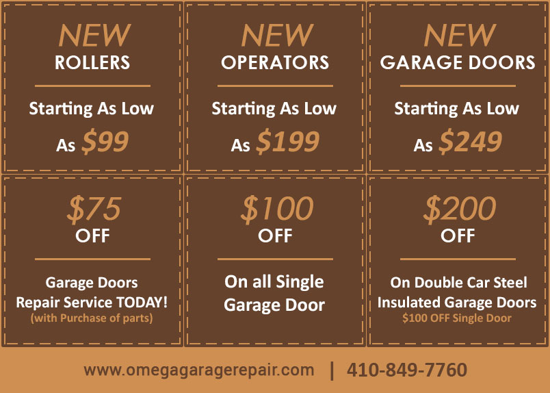 Omega Garage Repair logo