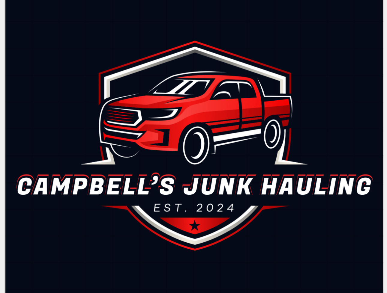 Logo for Campbells Junk Hauling