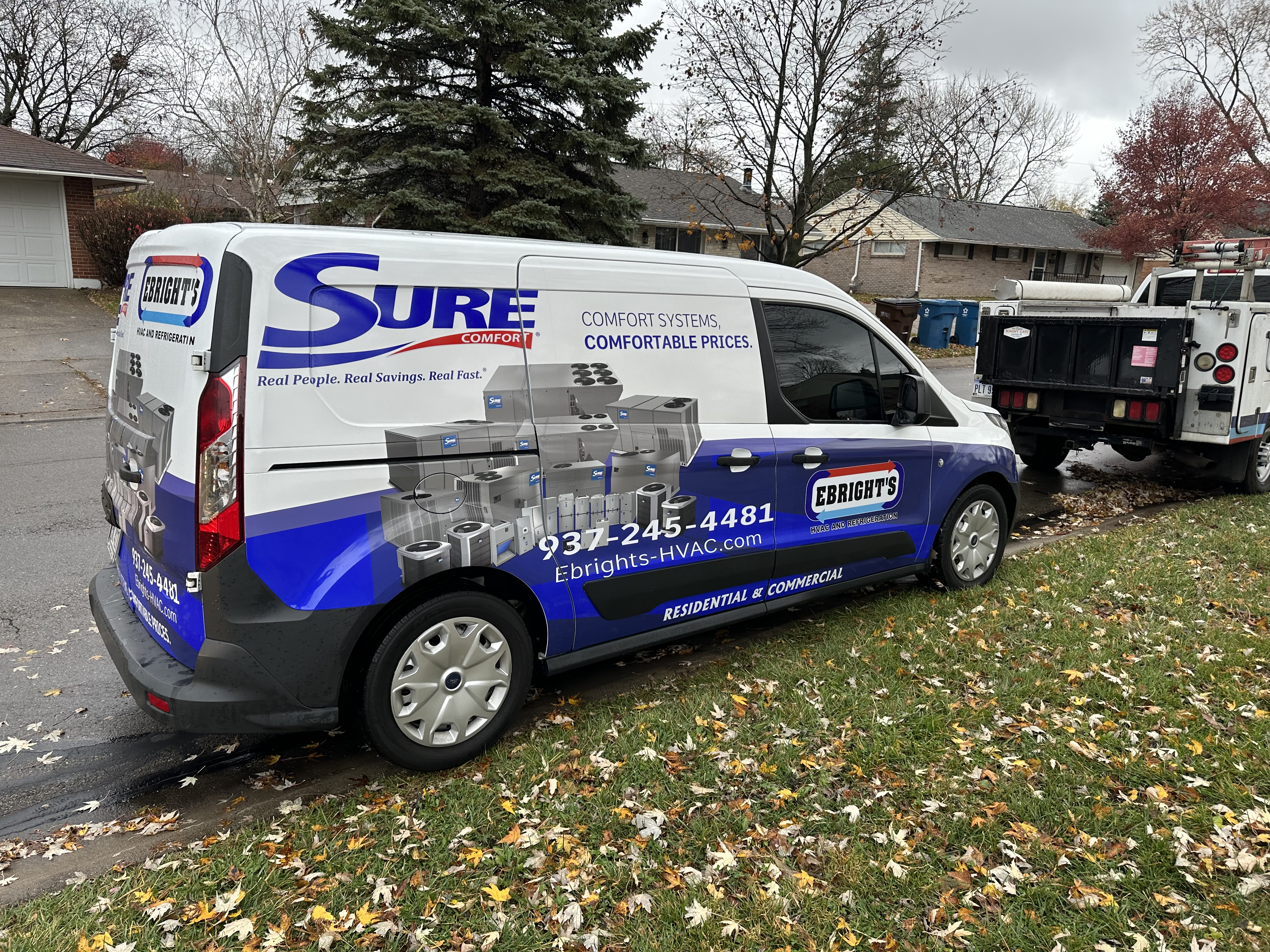 Ebrights Refrigeration and HVAC logo
