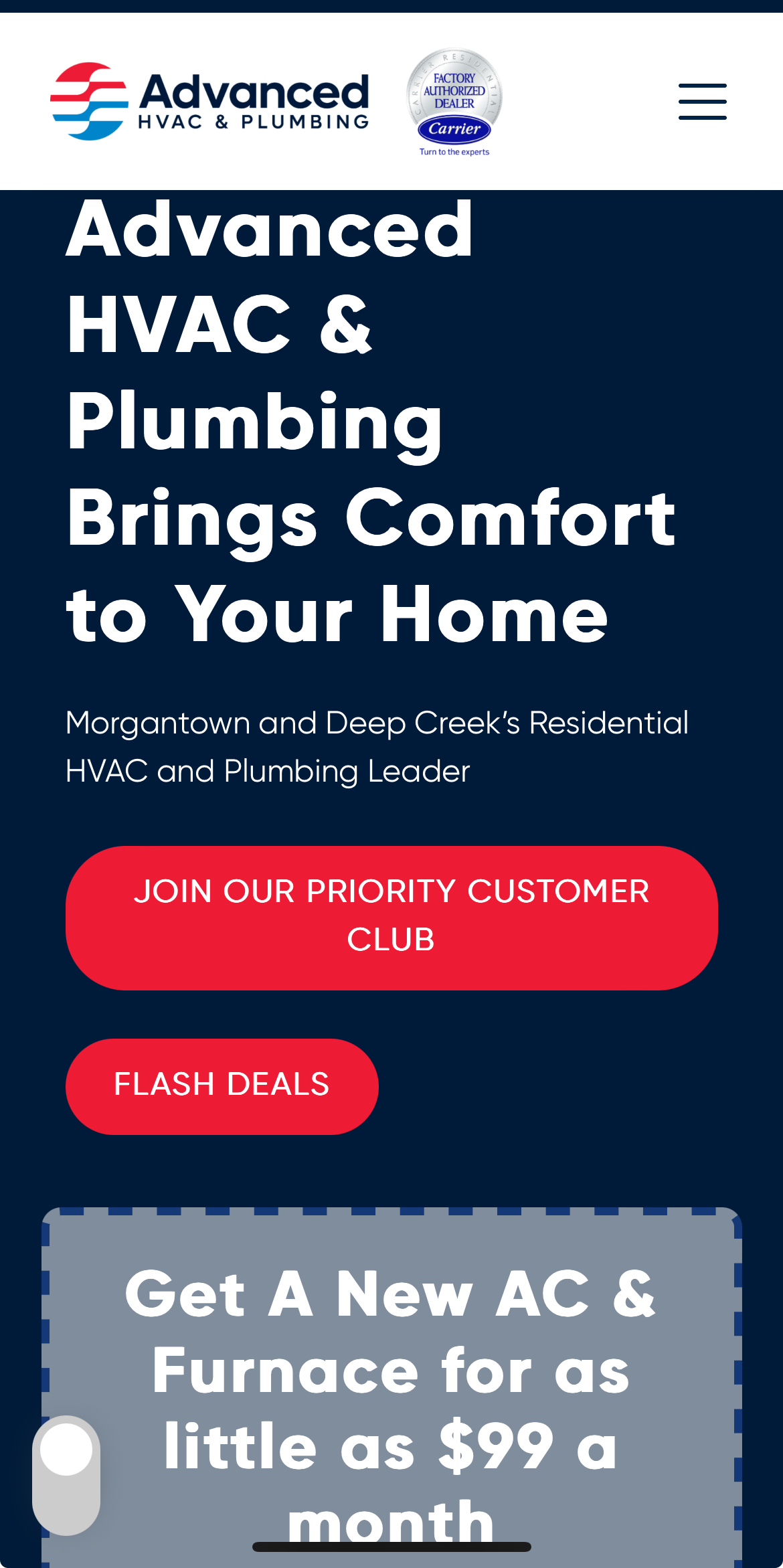Advanced hvac logo