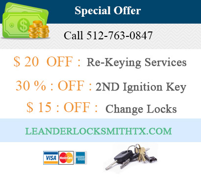 Logo for Leander Locksmith TX