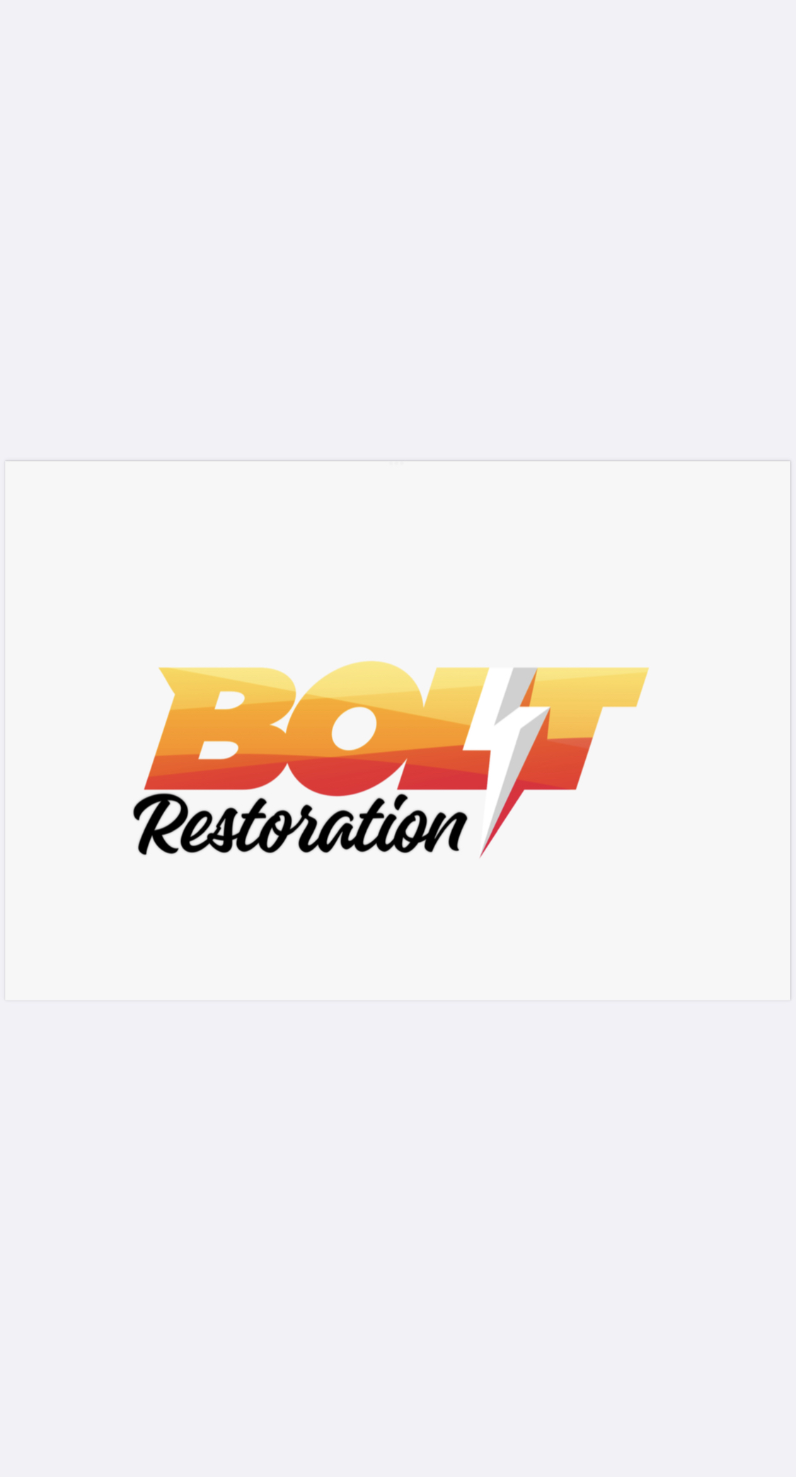Bolt Restoration logo