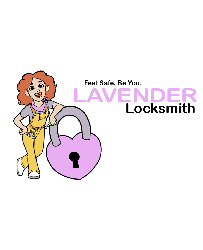 The Lavender Locksmith logo
