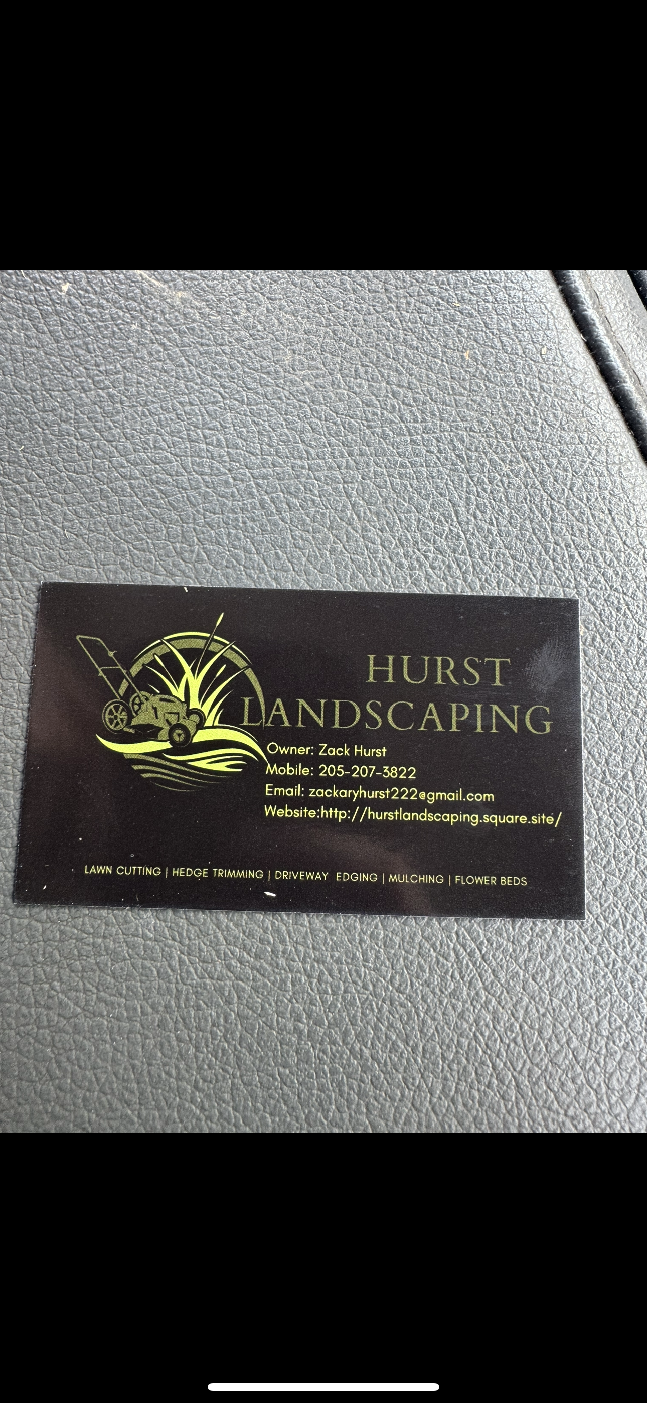 Hurst landscaping logo