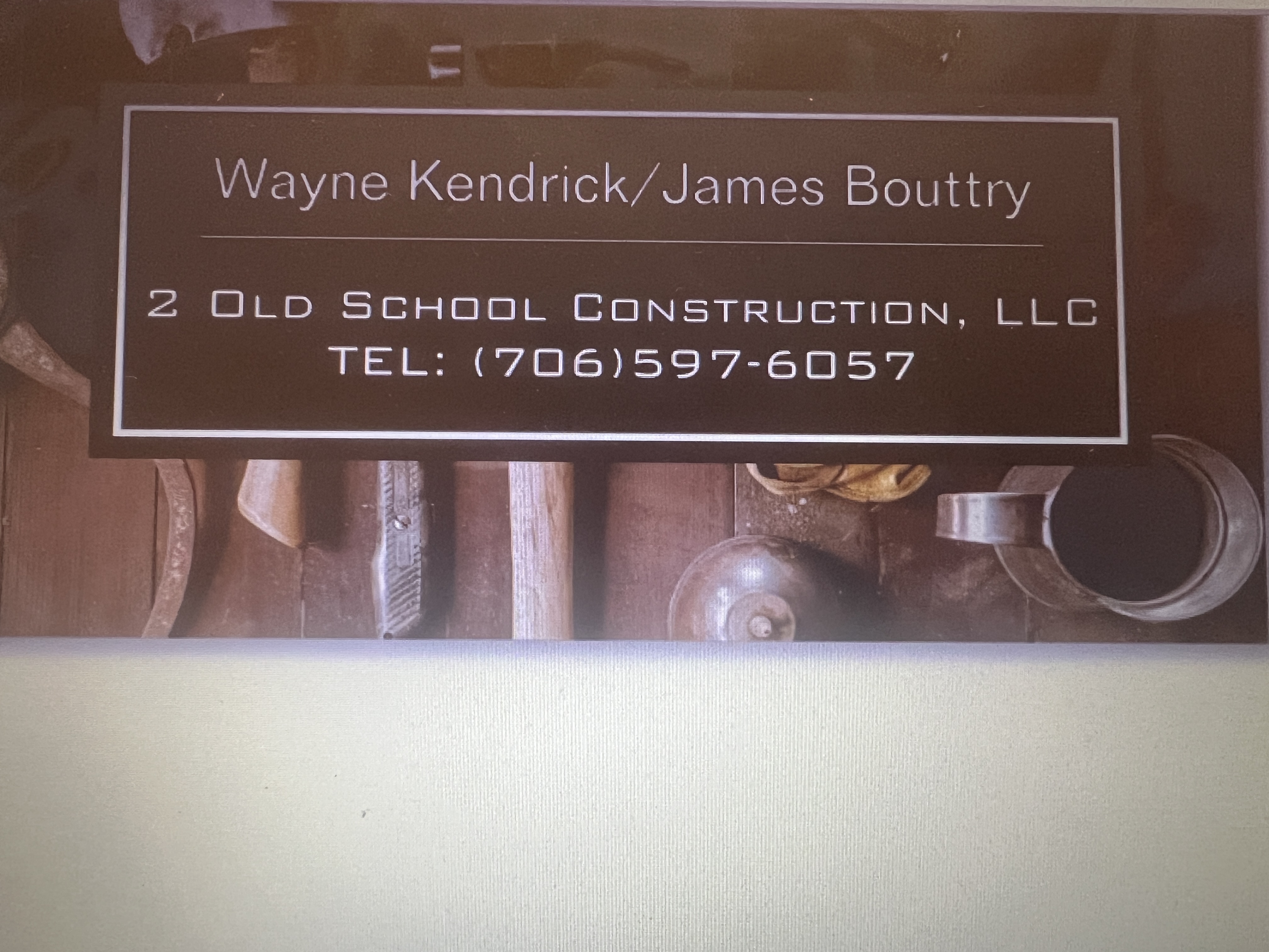 2 Old School Construction LLC logo
