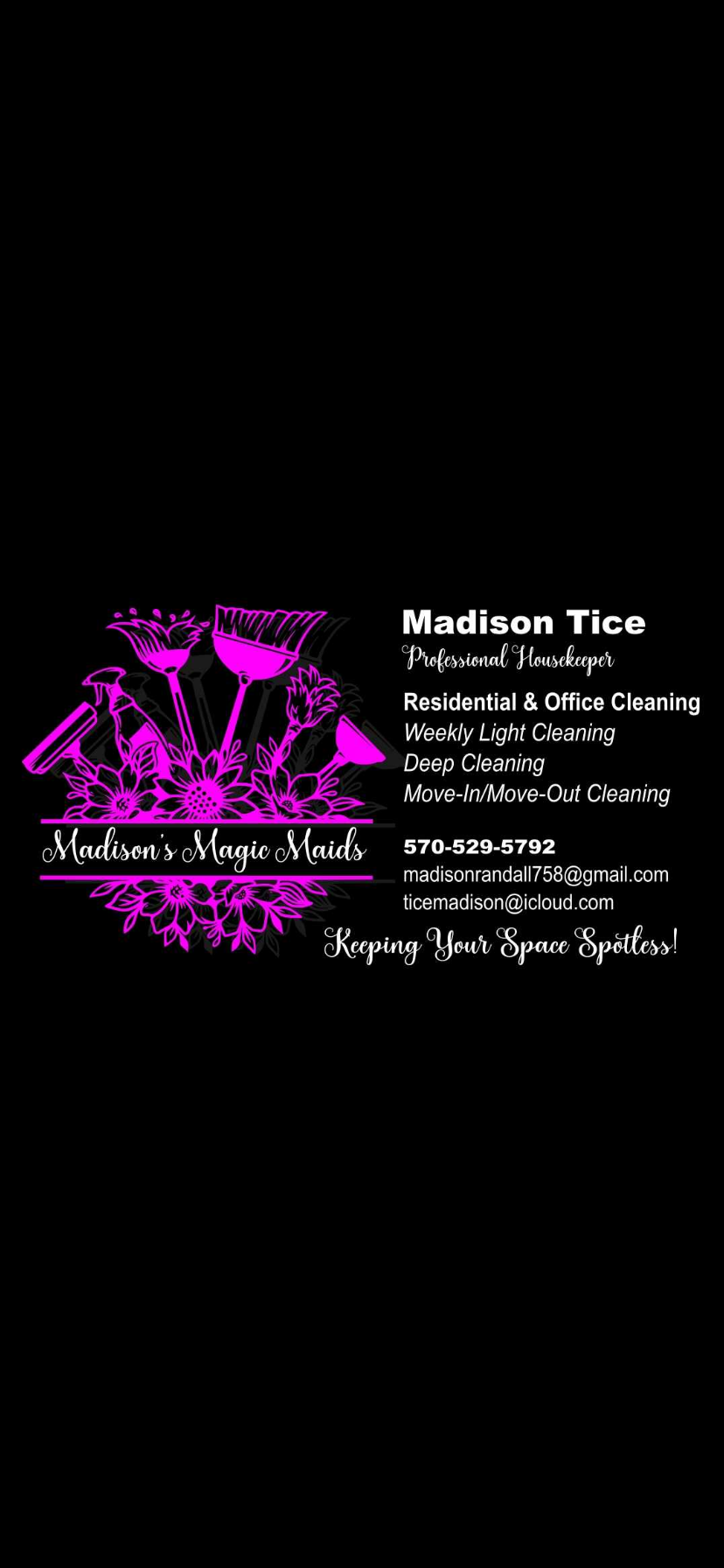 Avatar for Madisons maid service