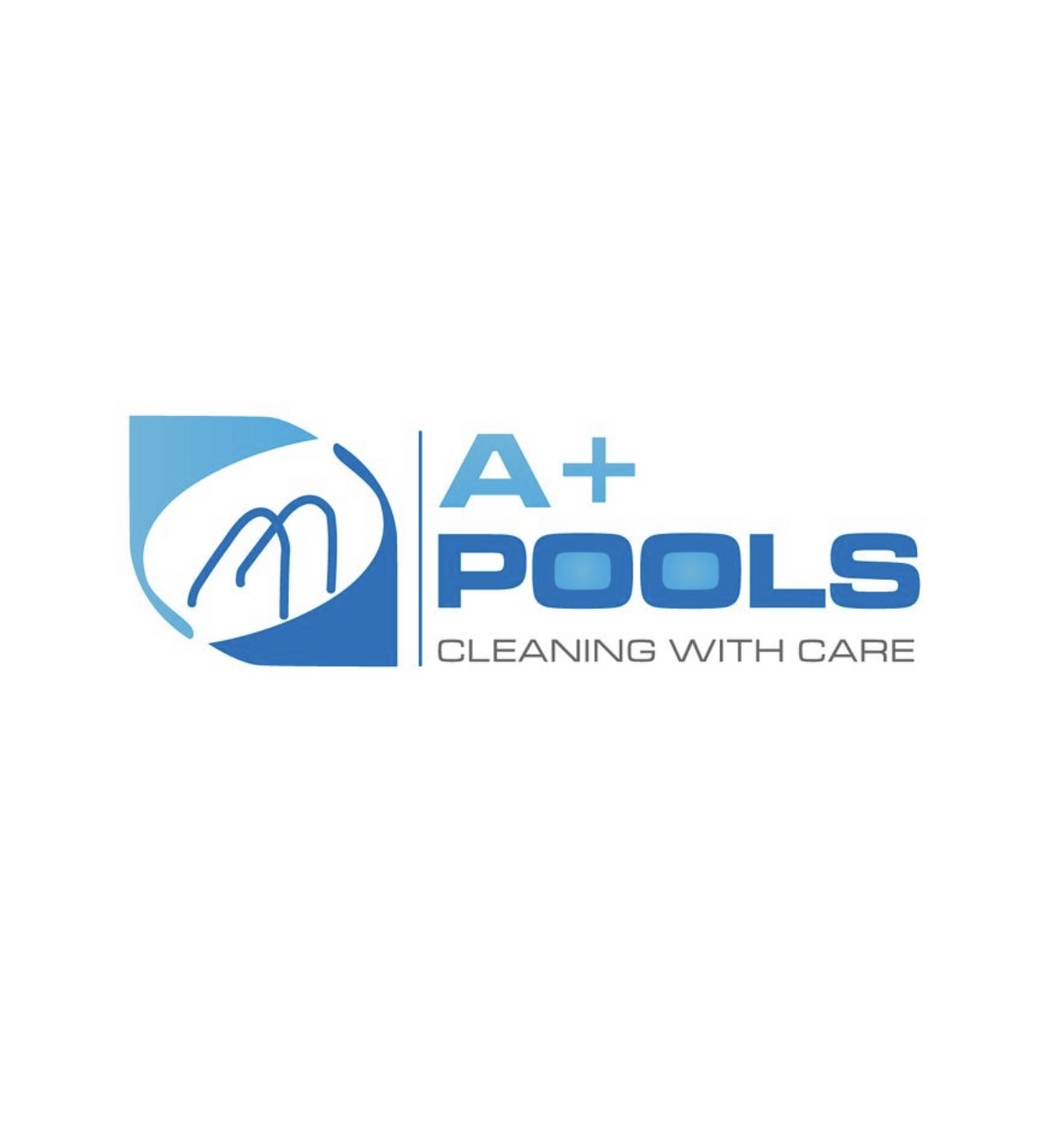 A Plus Pools logo