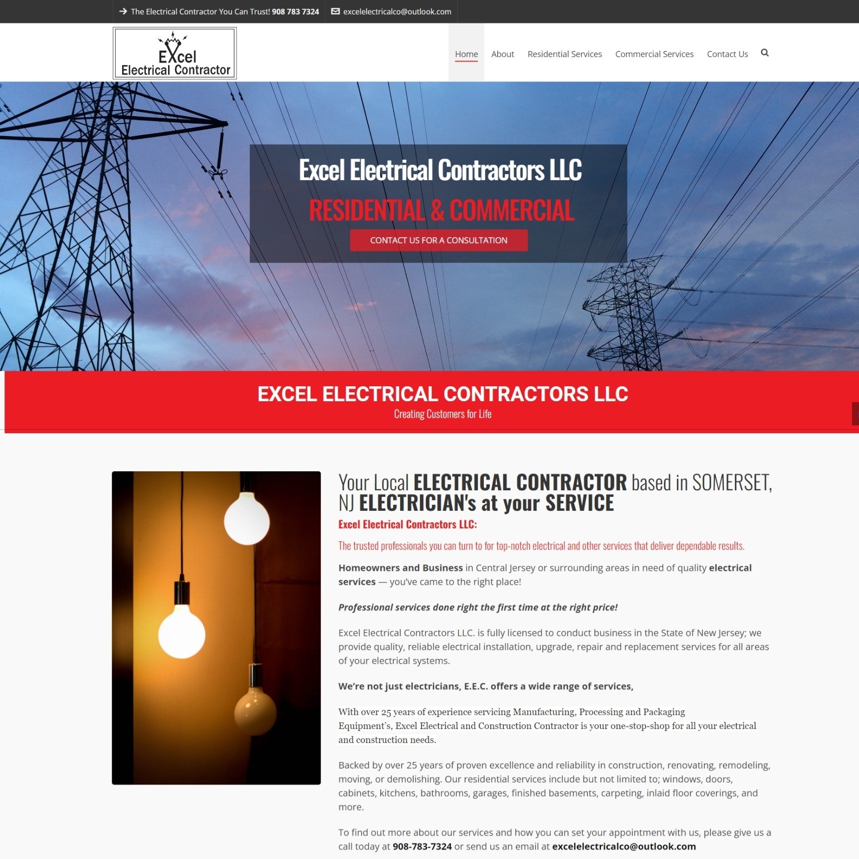 Excel Electrical Contractors LLC logo