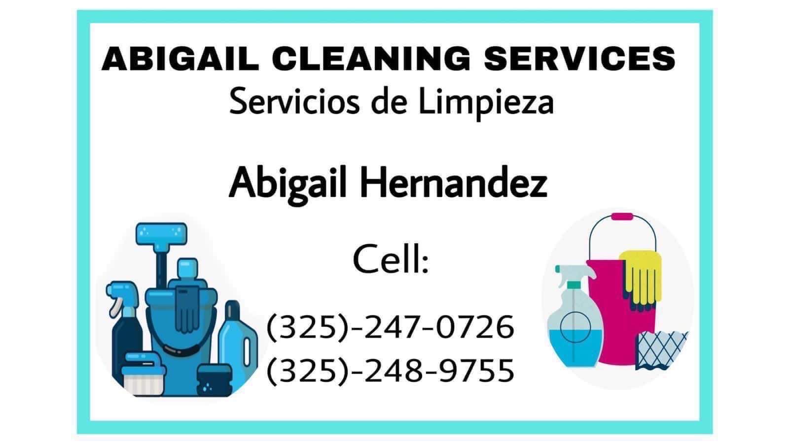 ABIGAIL CLEANING SERVICES logo