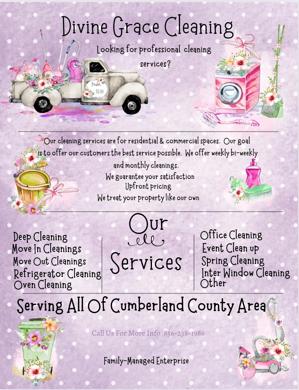Divine Grace Cleaning logo
