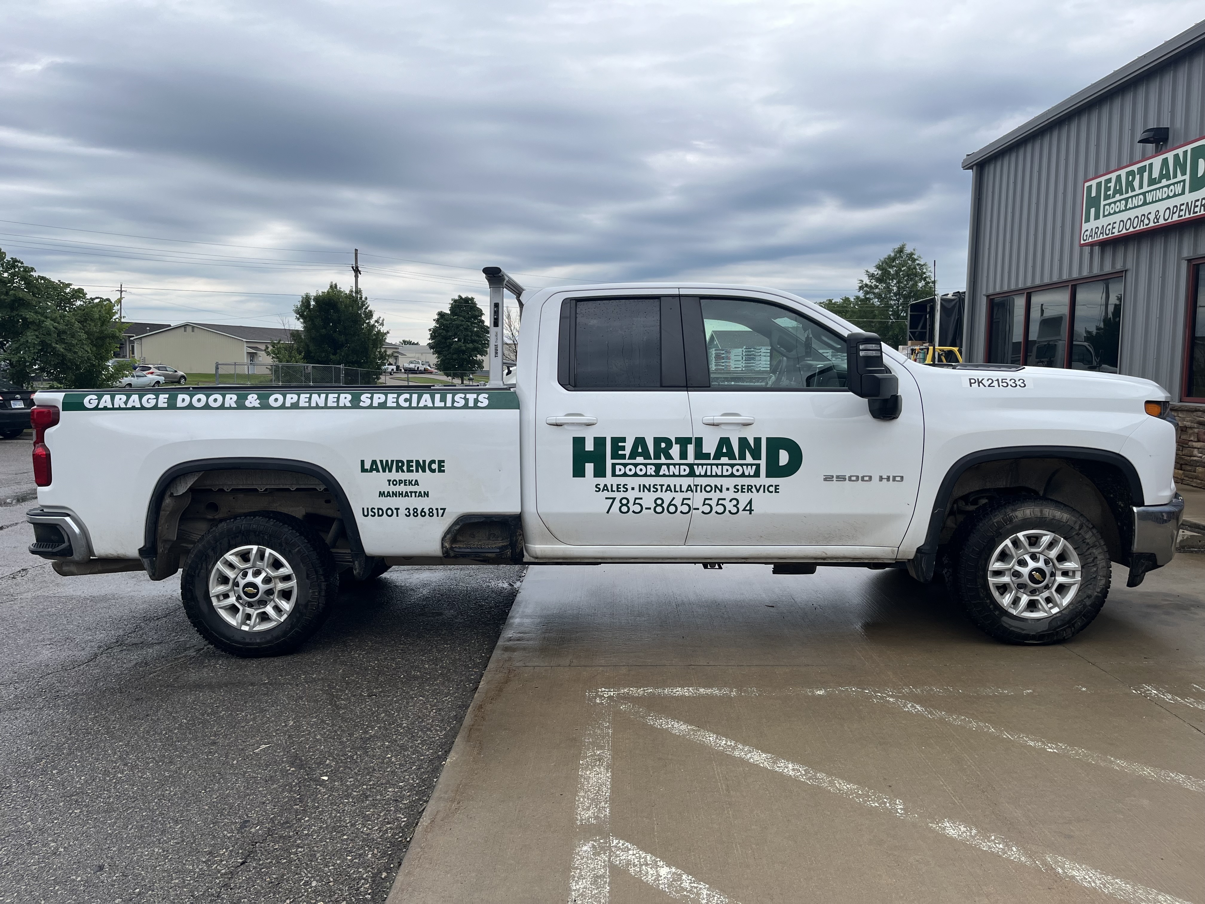 Heartland Door and Window logo