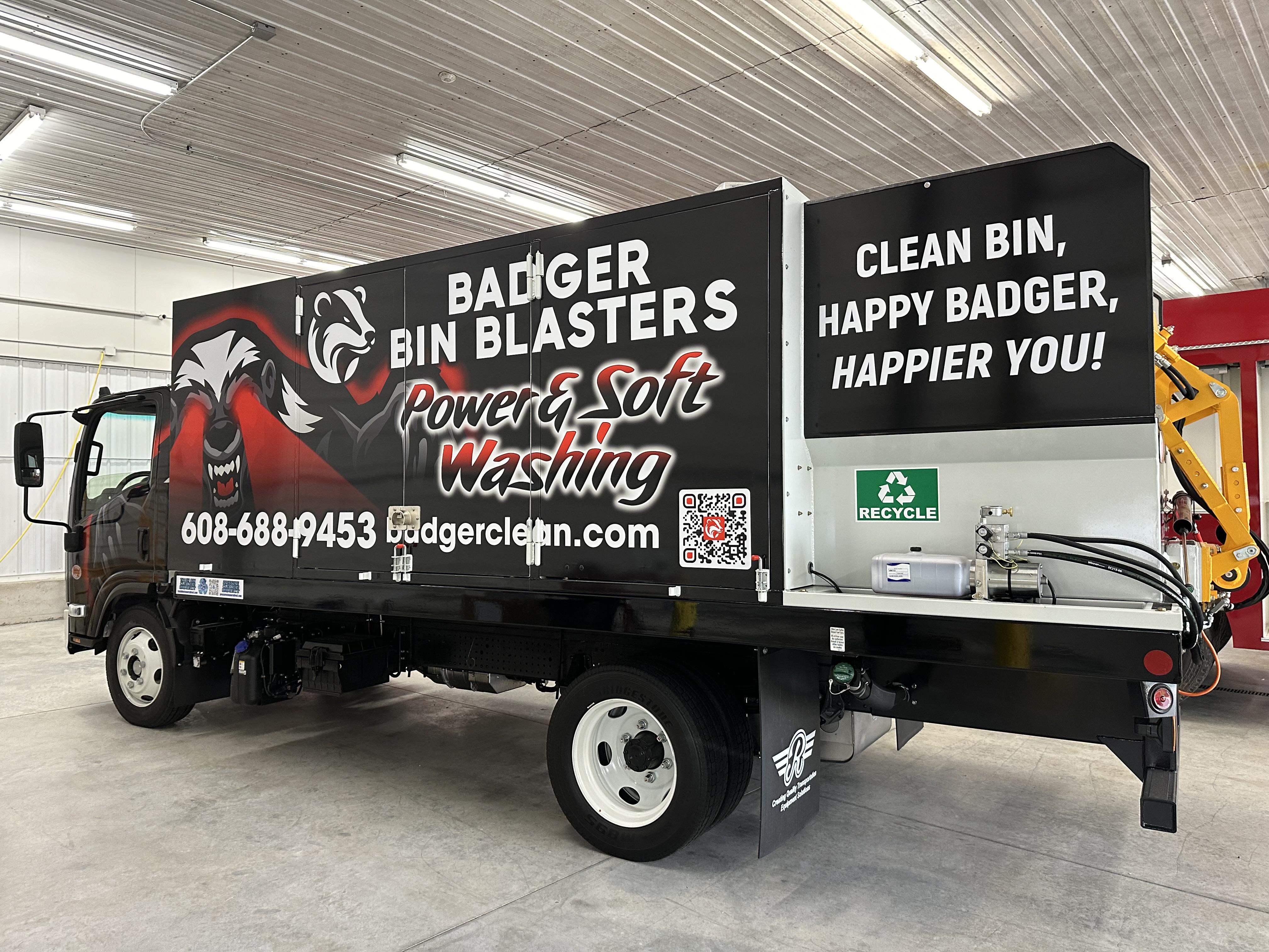 Badger Bin Blasters logo