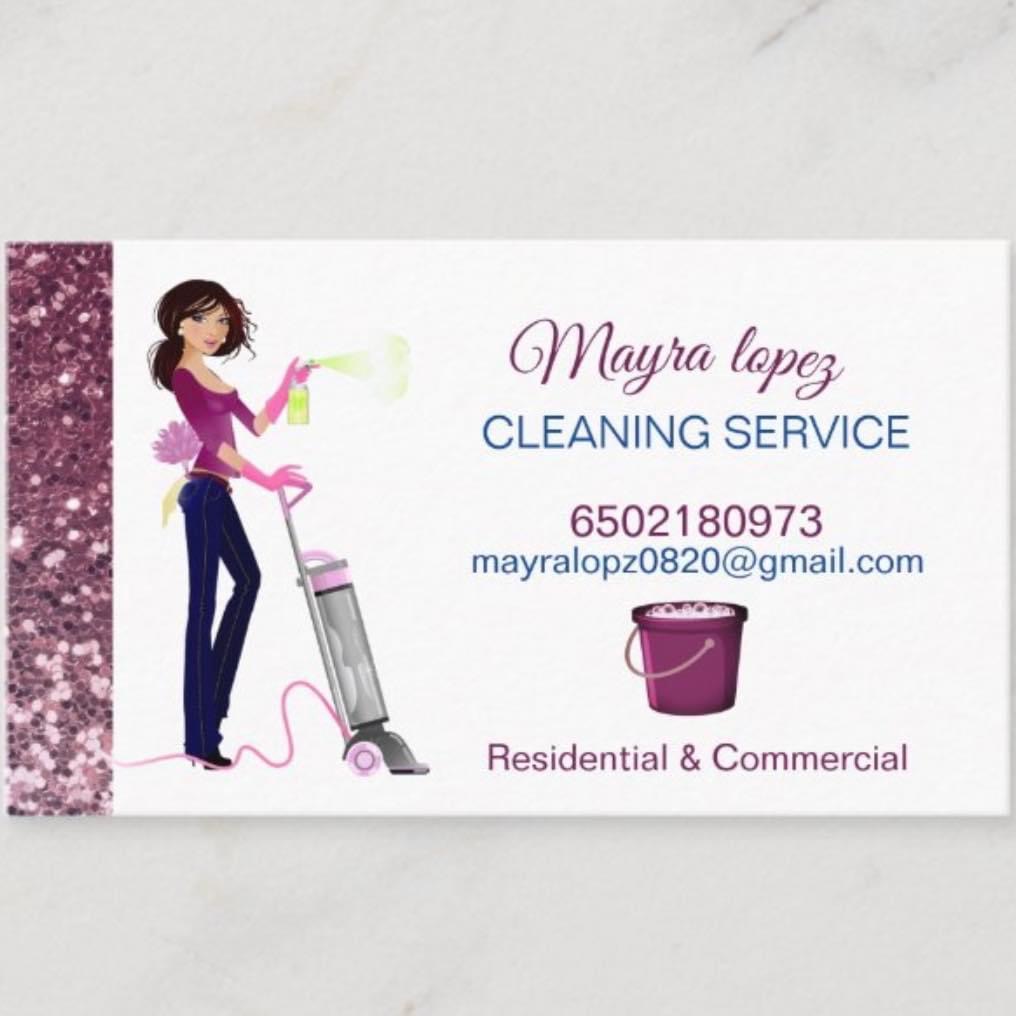 Mayra López house cleaning logo