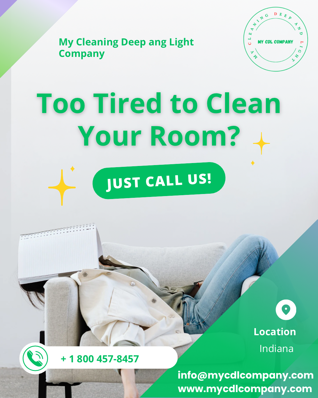 My Cleaning Deep and Light Company logo