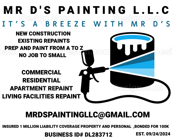 MR D'S PAINTING L.L.C logo
