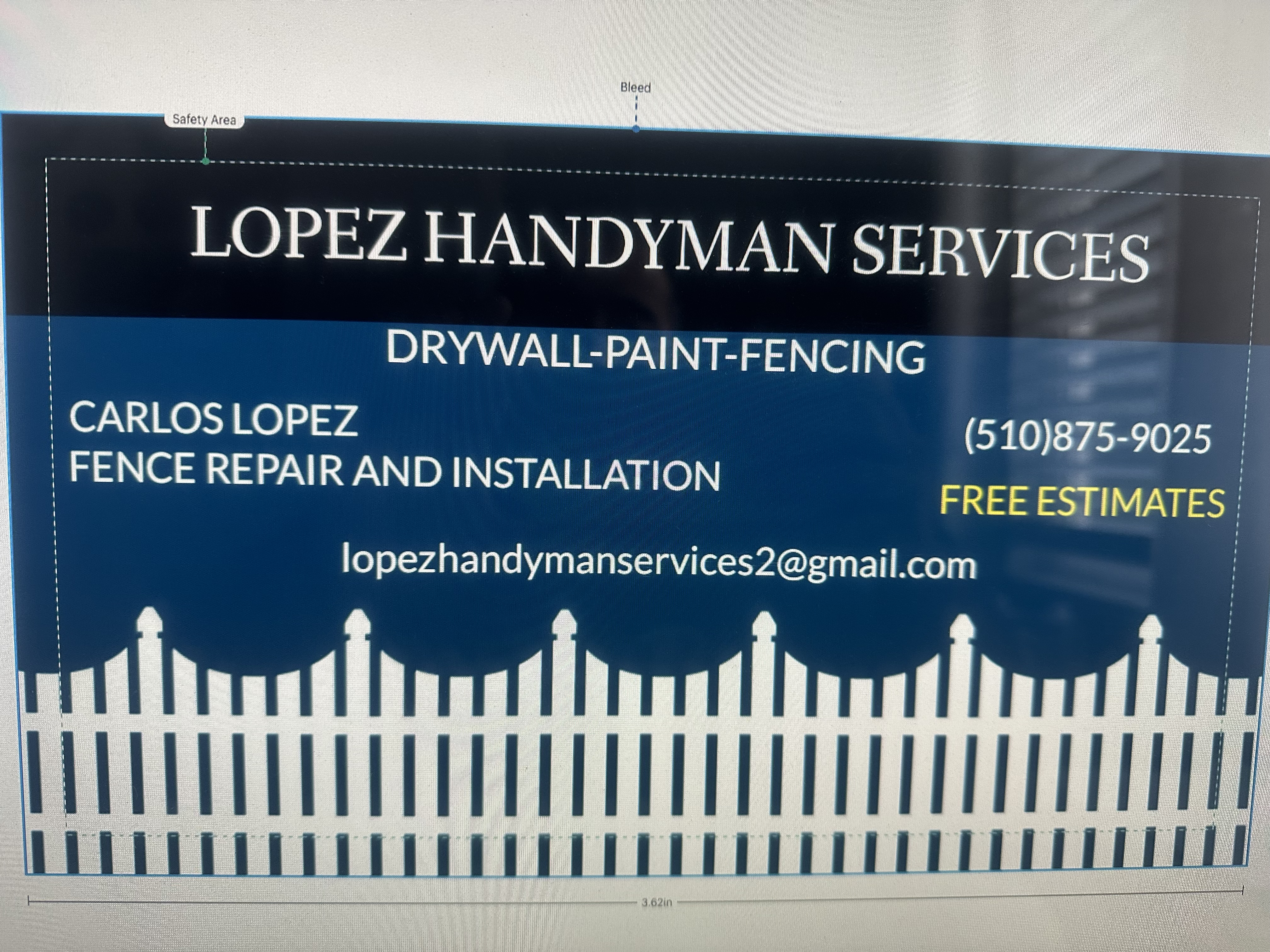 López handyman services logo