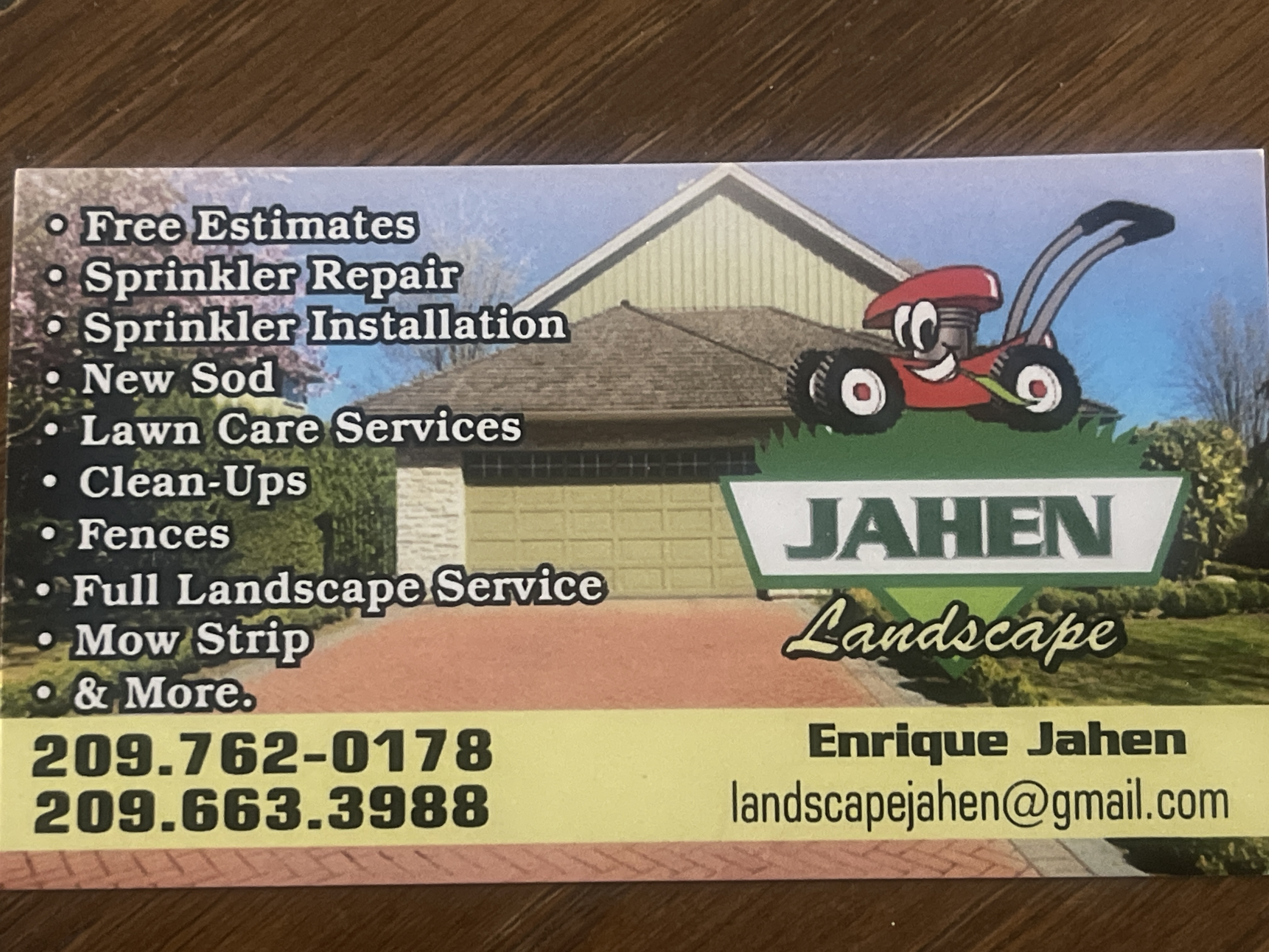 Jahen Landscape logo