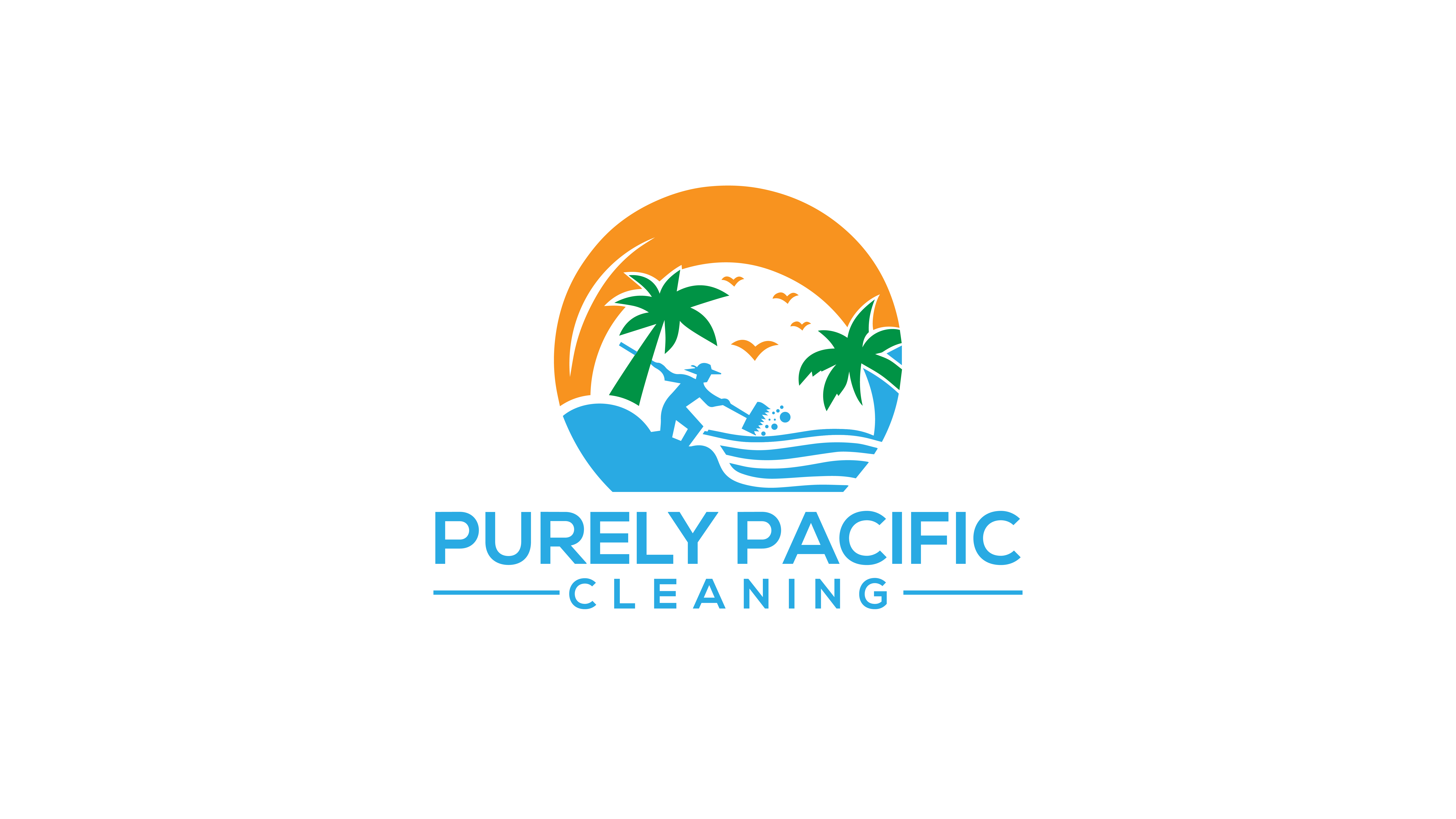 Purely Pacific Cleaning LLC logo